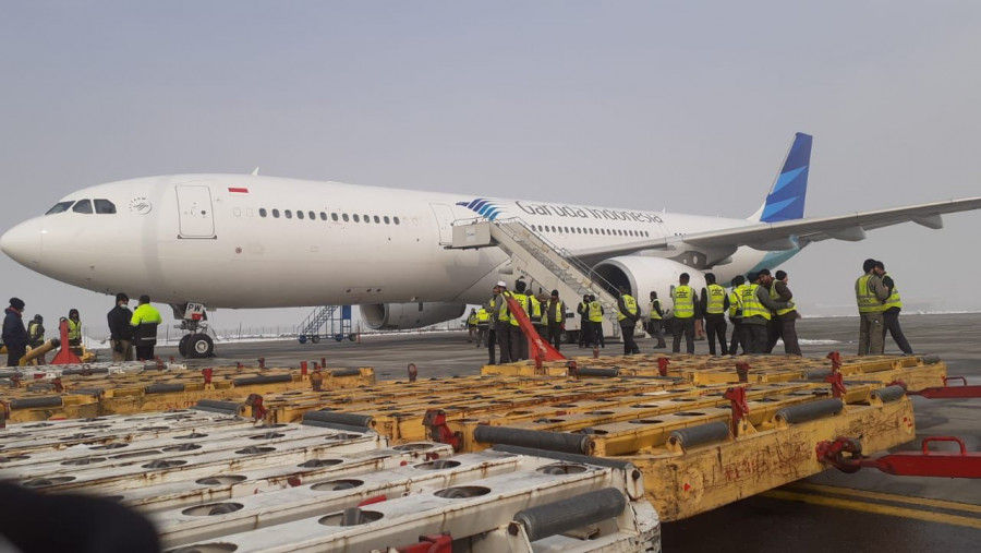 Garuda Indonesia Terbangkan Bantuan Kemanusiaan  Pemerintah Indonesia Untuk Rakyat Afghanistan