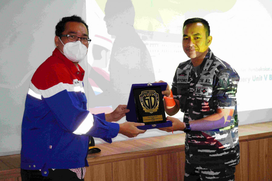 KPI Balikpapan Paparkan Proses Bisnis Kilang Pada Perwira Siswa Seskoal