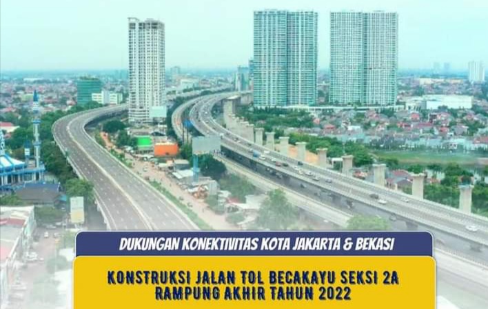 Asyik, Tol Becakayu Sudah 11,9 Km Beroperasi
