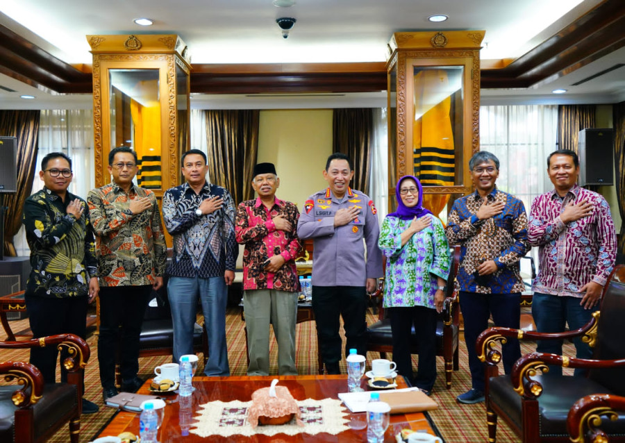 Kapolri-Dewan Pers Sepakat Cegah Polarisasi Pemilu