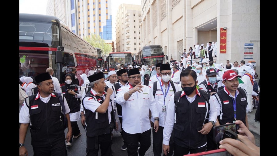 Jamaah Haji Indonesia Sudah Siap Di Arafah Untuk Wukuf