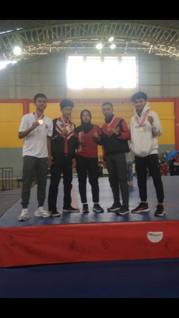 Jekundo Saolin Temanggung Gondol 2 Emas dan 3 Perungi