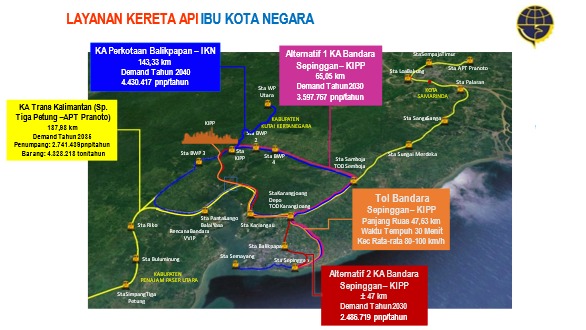 Merancang Layanan Perkeretaapian di IKN Kaltim