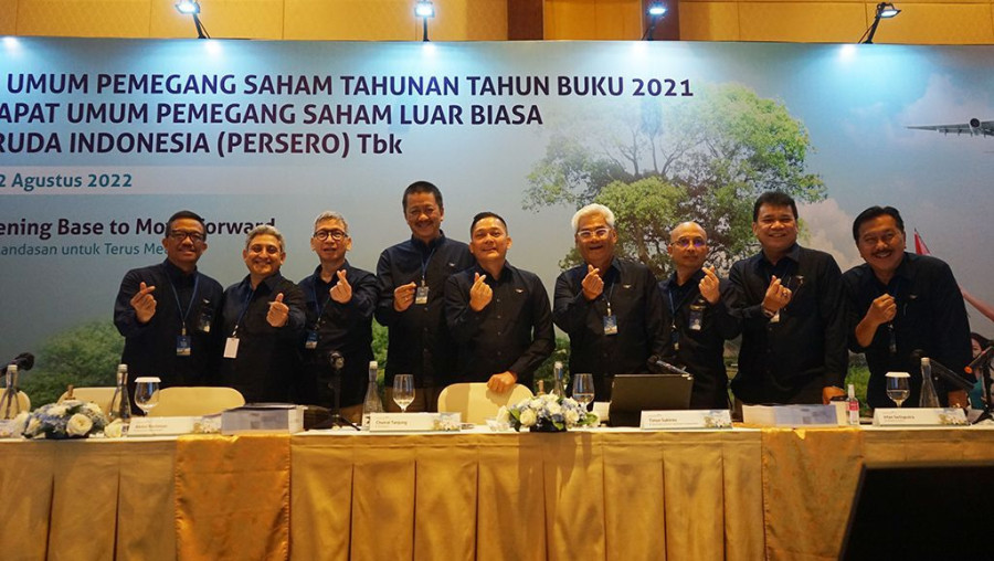 Garuda Indonesia Dukung Kebijakan Restrukturisasi Kinerja Perusahaan