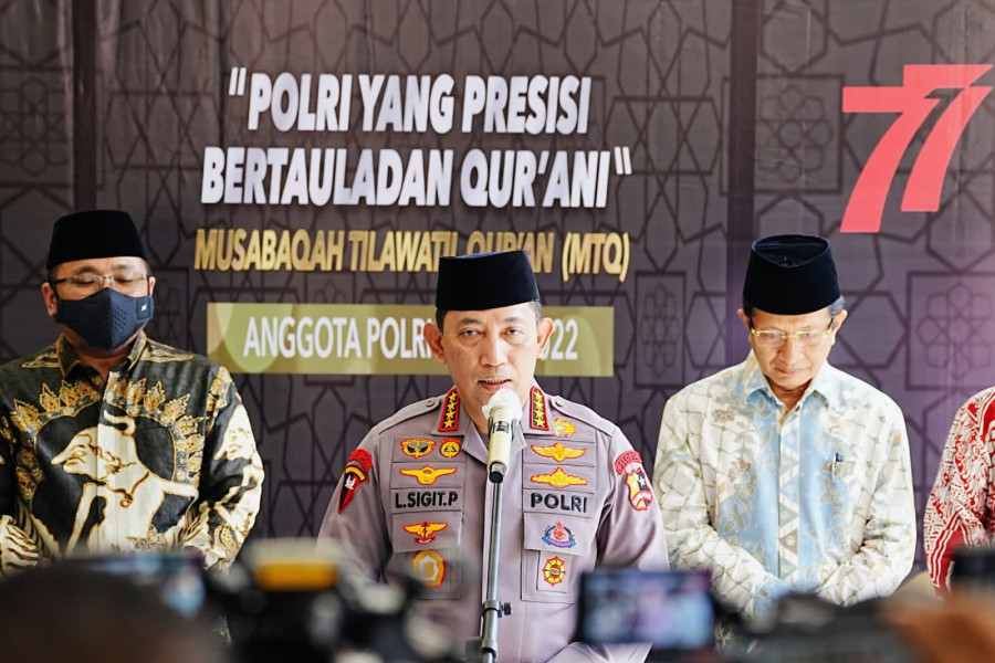 Kapolri Berharap Terbentuknya SDM Unggul Berakhlak