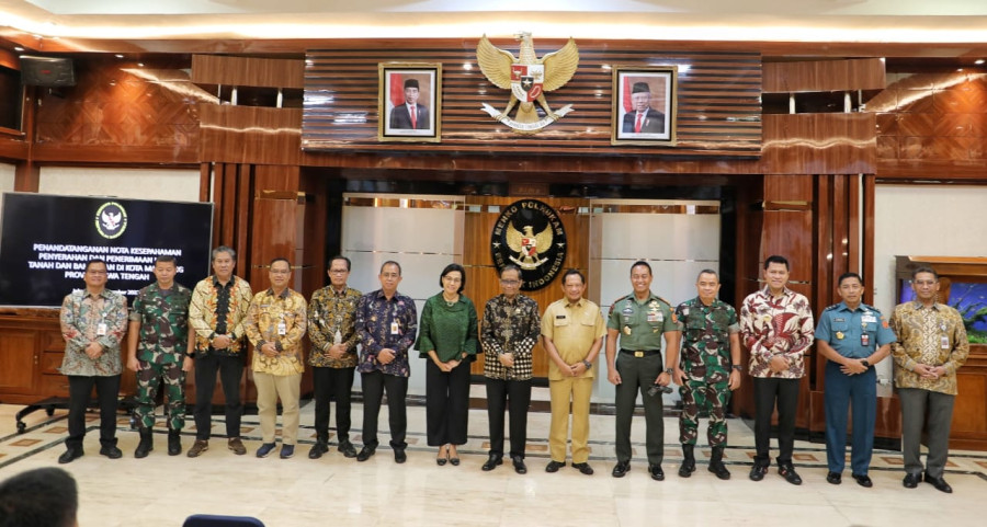 Tiga Menteri dan Panglima TNI Sepakat Penyelesaian Lahan Eks Markas Komando AKABRI di Magelang