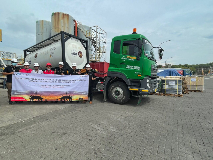 Pertamina Patra Niaga Salurkan Produk Smooth Fluid Perdana kepada PT Halliburton Indonesia