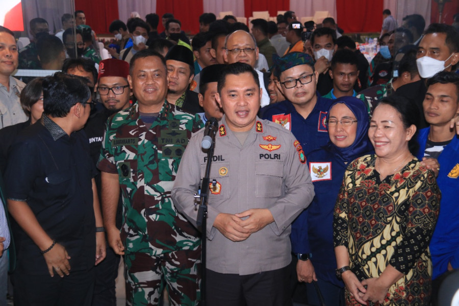 Kapolda Metro Jaya Mengajak Tokoh Agama, Buruh dan Mahasiswa Menjaga Jakarta