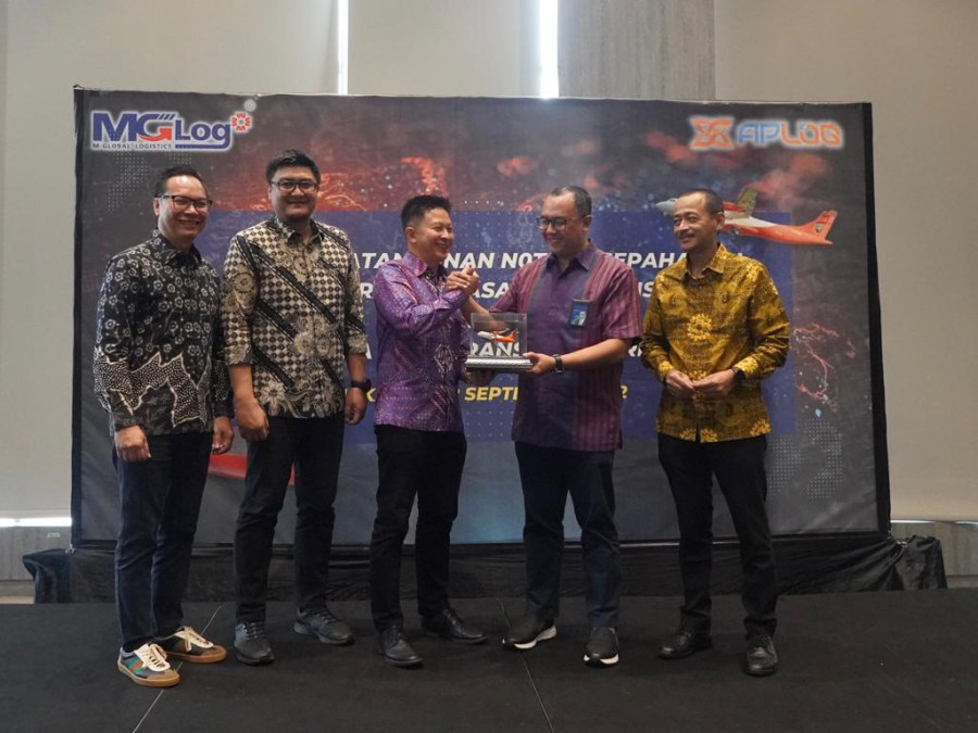 Kembangkan Bisnis Forwarding dan Logistik, AP I Gandeng Meratus Line Group