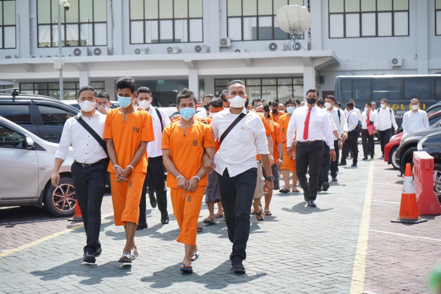 Komplotan Pengoplos LPG dan BBM Bersubsidi Diringkus Polda Riau