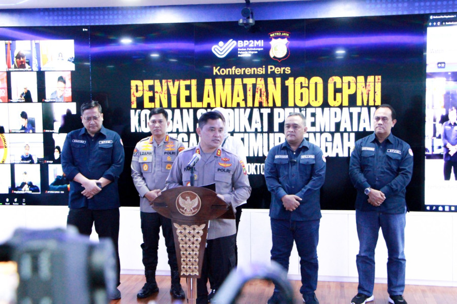 Polda Metro Ungkap Pelaku Sindikat Tenaga kerja Luar Negeri, 160 Pekerja Diselamatkan