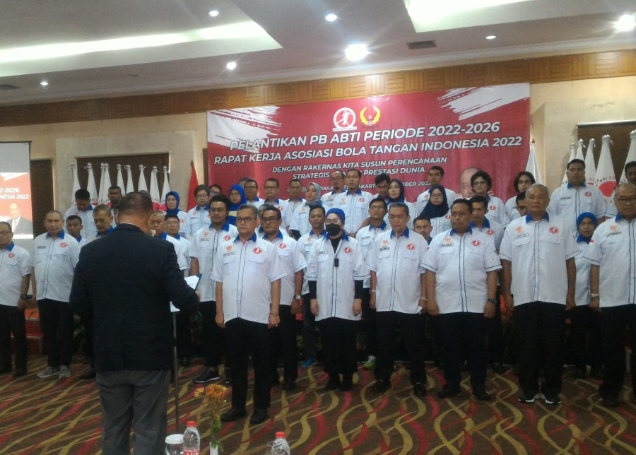 Kerja Keras , Cabor Bola Tangan Optimis Bakal Mencetak Prestasi Gemilang