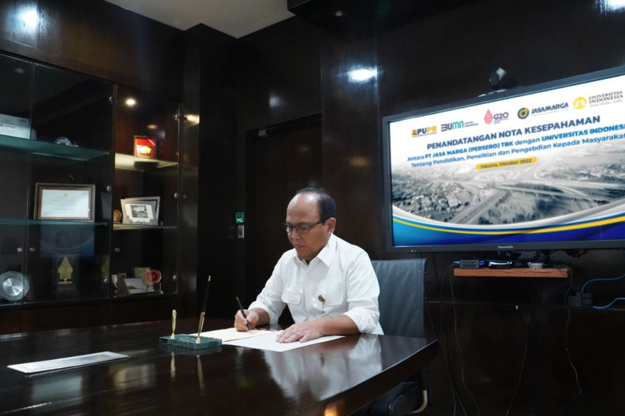 Jasa Marga Gandeng UI Dibidang Pengabdian Kepada Masyarakat