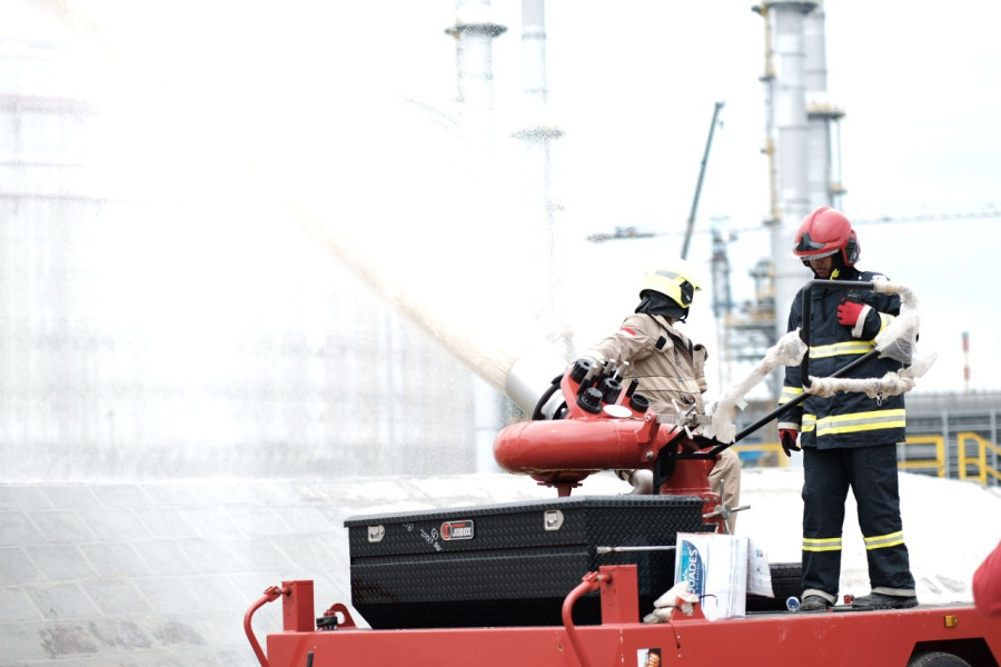 KPI Unit Balipapan Lakukan Major Emergency Drill