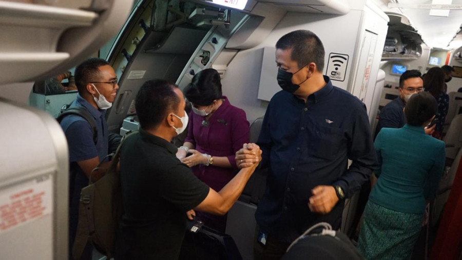 Garuda Kembali Terbangi Jakarta - Melbourne Menggunakan Airbus A330-300.