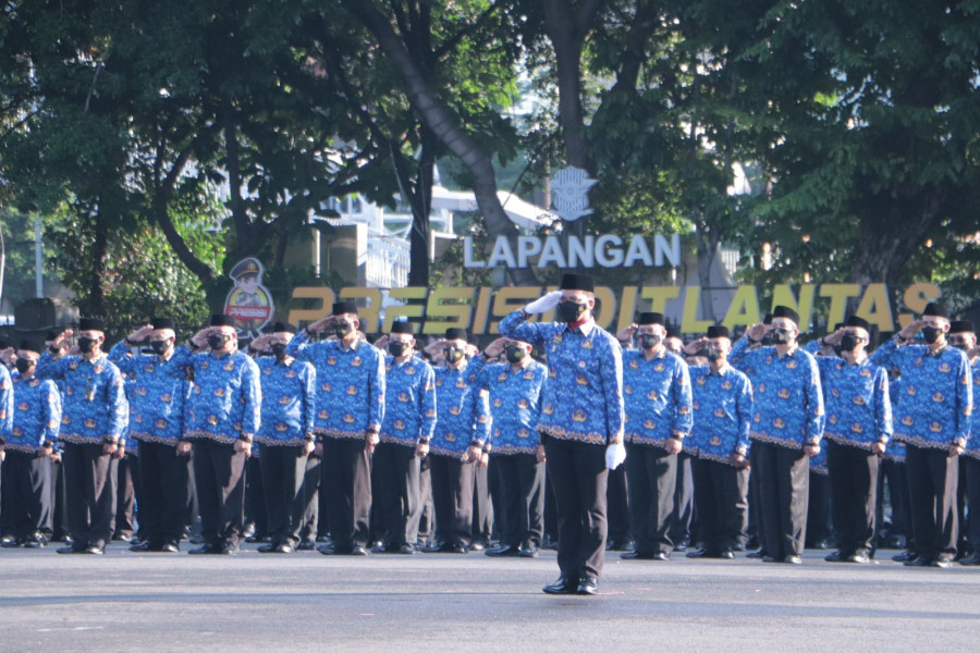 Inilah Pesan Wakapolda Kepada Seluruh Personil Saat HUT Korpri