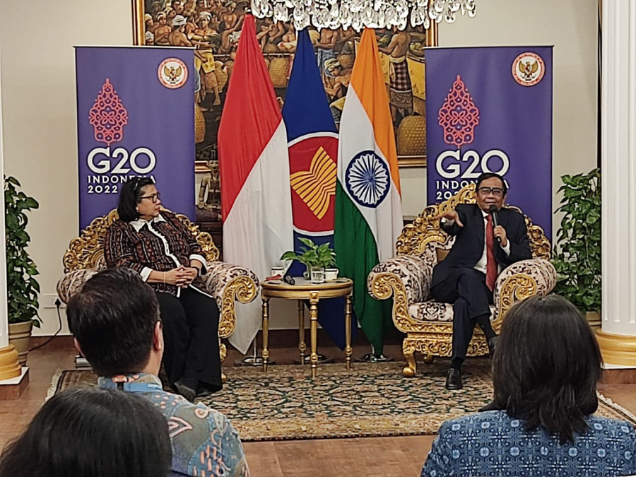 Menko Polhukam dan Perdana Menteri India Bahas Kerjasa Dua Negara