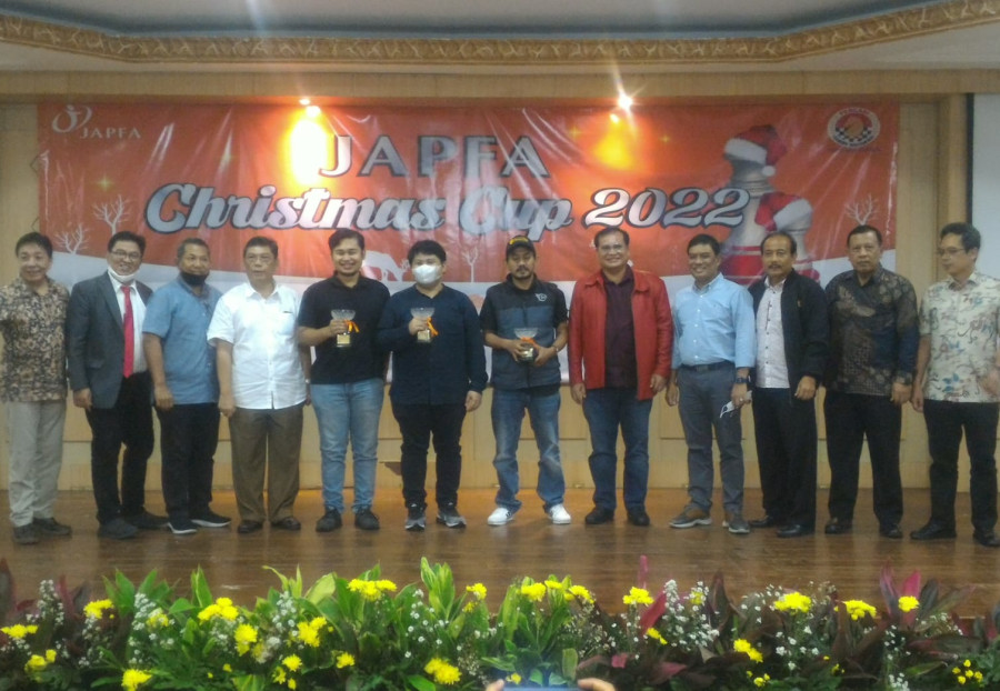 GM Novendra Juara Catur Cepat Japfa-Christmas Cup 2022