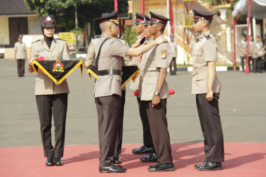 Wakapolda Metro Jaya Pimpin Upacara Pelantikan Bintara Polri tahun 2022 di SPN Lido