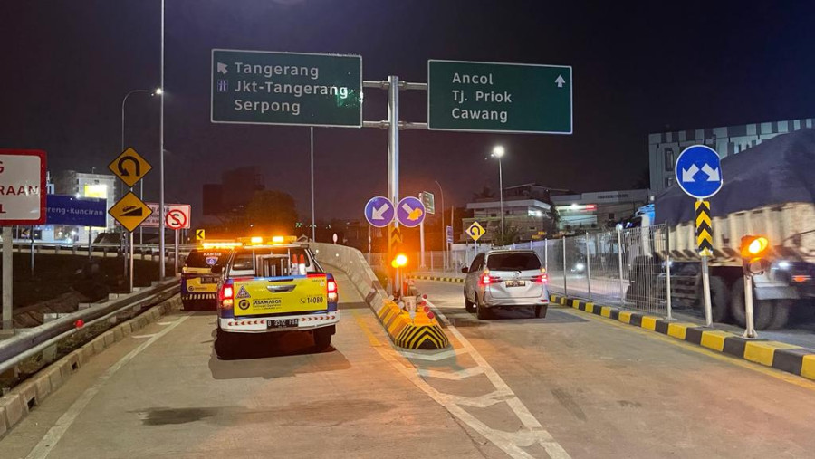 Ramp 7 Junction Tol Cengkareng - Batuceper - Kunciran Dioperasikan