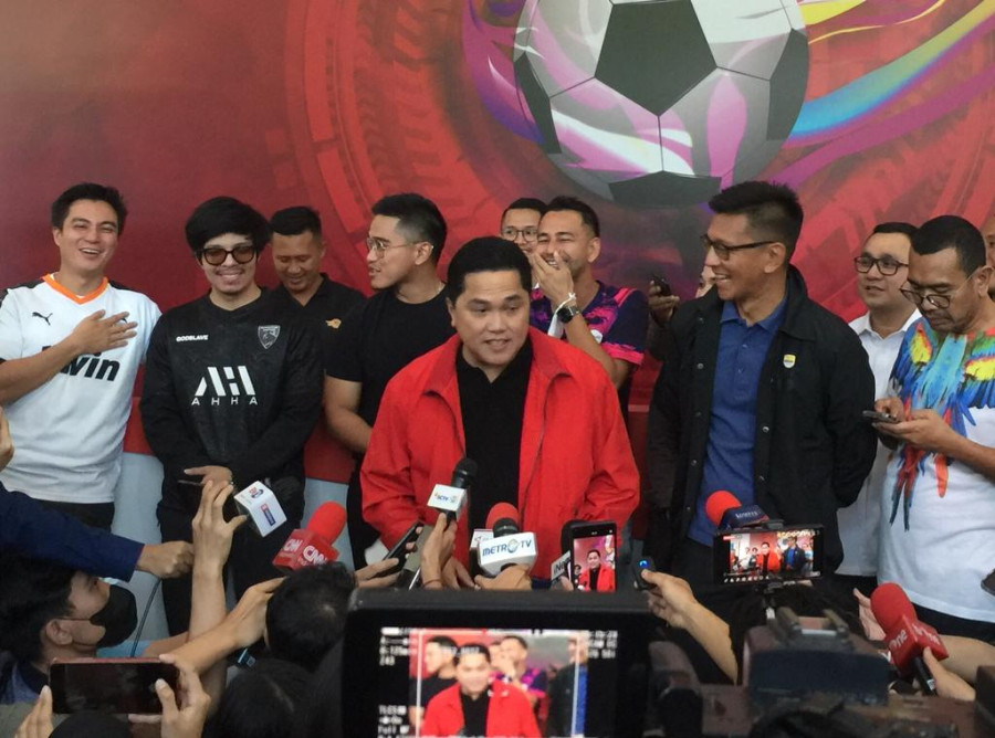 Erick Thohir: Butuh Nyali Bersihkan PSSI