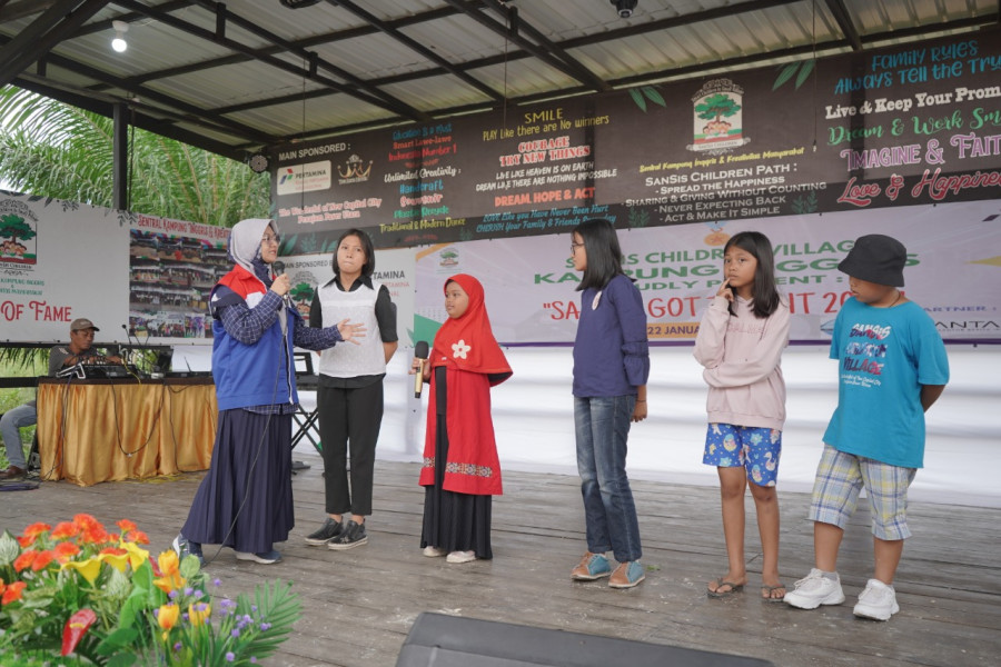 Pertamina Balikpapan Gelar Ajang Kreativitas di Kampung Inggris