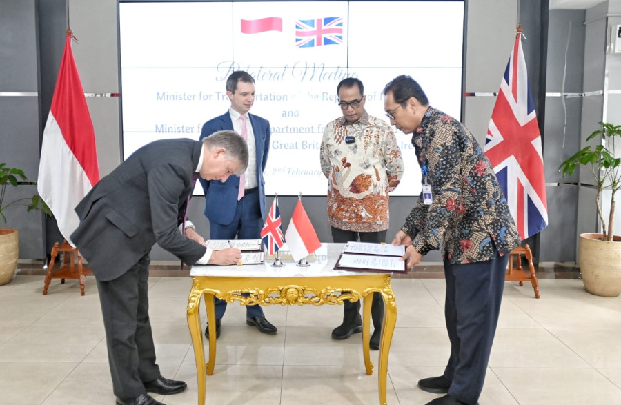 Indonesia dan Inggris Sepakati Kerja Sama Pelayaran dan Pembangunan Kapal