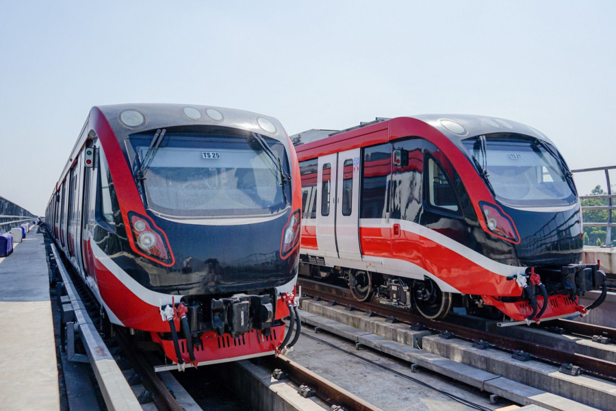 Kereta Tanpa Masinis LRT Jabodetabek Beroperasi Juli 2023, Progresnya Capai 89,11 persen .