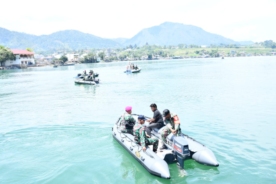 Polri, TNI, Basarnas Siagakan 20 Kapal di Sirkuit F1Powerboat Danau Toba