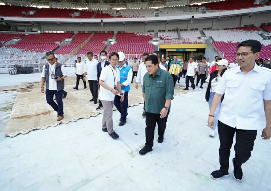 Ini Yang Dilakukan Erick Thohir Terhadap Stadion Utama GBK