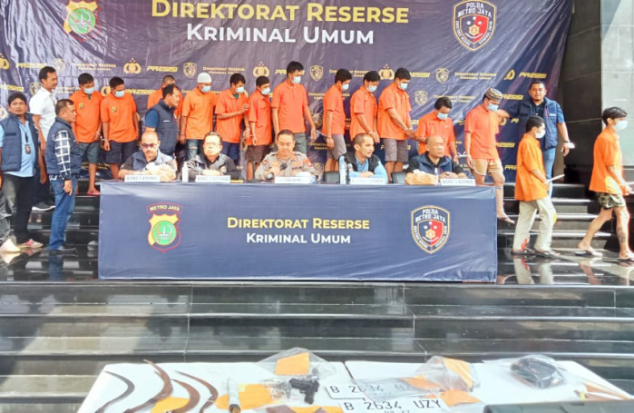 25 Pelaku Curanmor Dibekuk Ditreskrimum Polda Metro