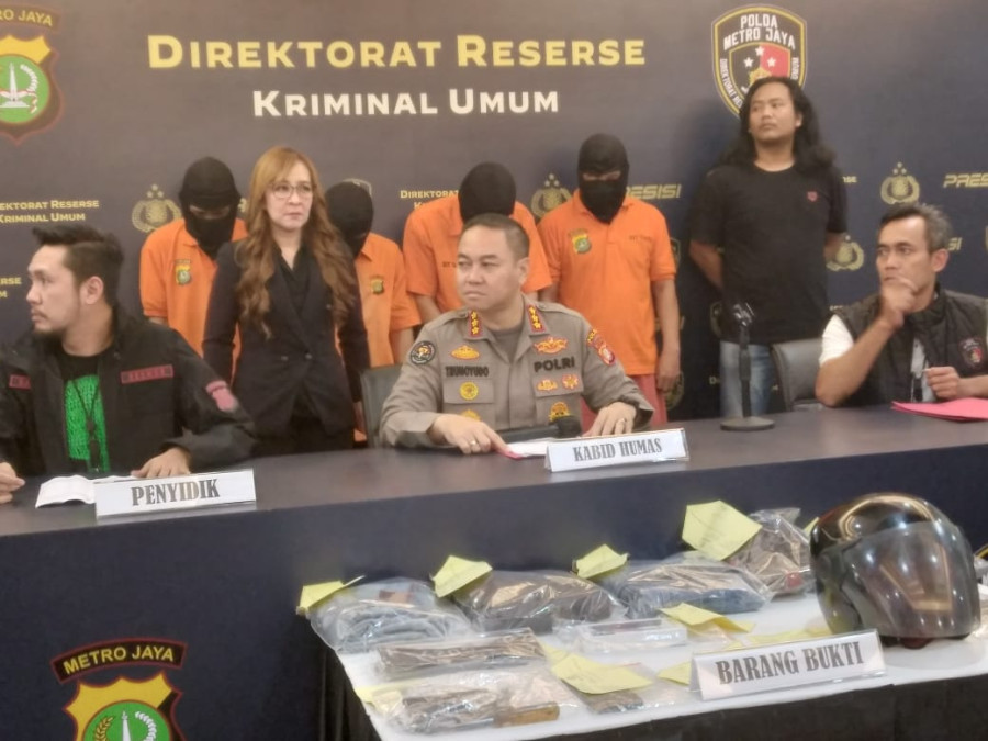 Empat Tersangka Perampokan Nasabah Bank Diringkus