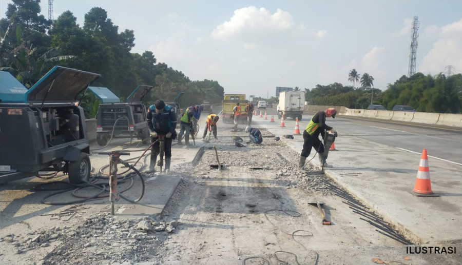Perbaikan Tol Jagorawi Kembali Dilakukan Pada Kedua Arah