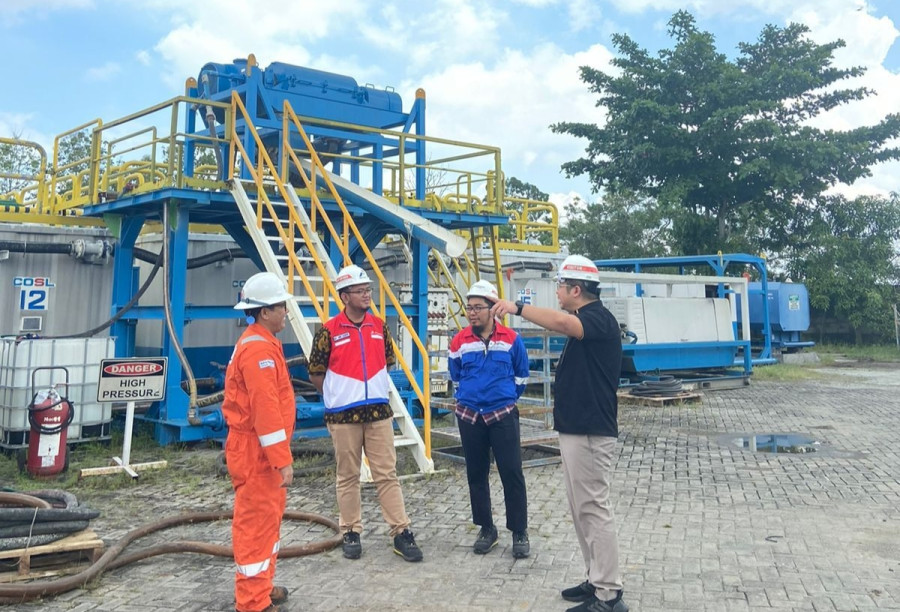 Penyaluran Perdana Smooth Fluid untuk pengeboran di Blok Pangkah