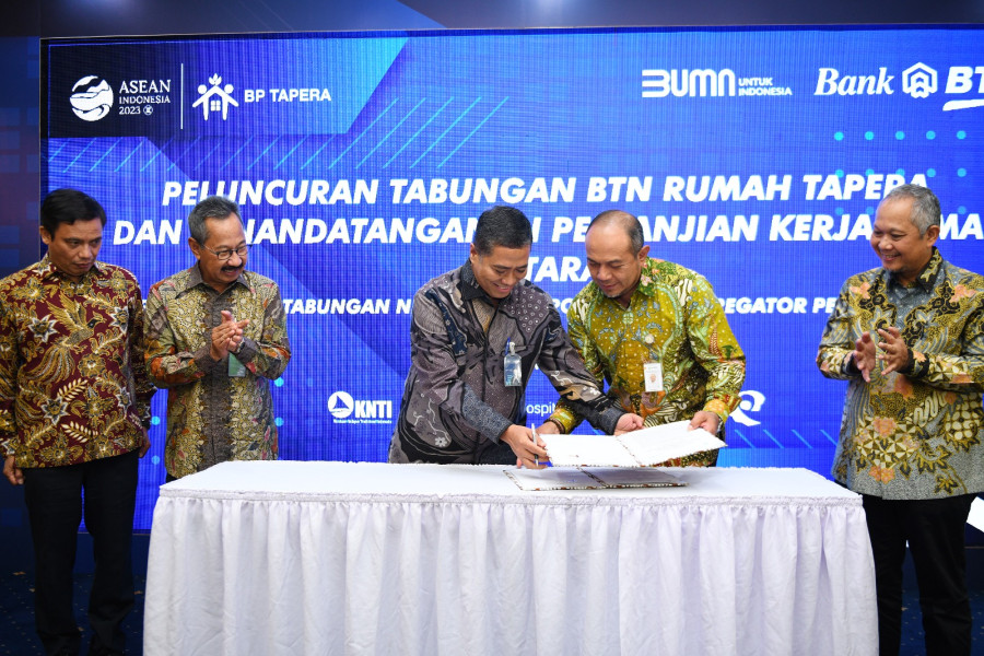 Bank BTN  dan BP Tapera  Wujudkan Pekerja Informal Punya Rumah