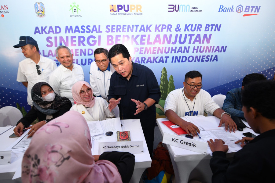 Akad Massal  10 Ribu  Unit KPR   BTN  di Sidoarjo 