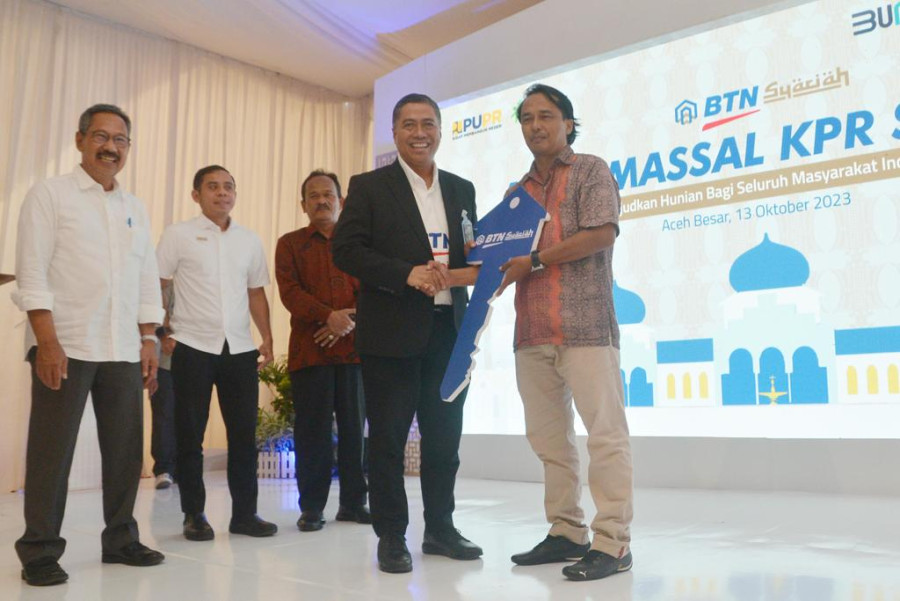 BTN Syariah Gelar Akad Massal di Caeh