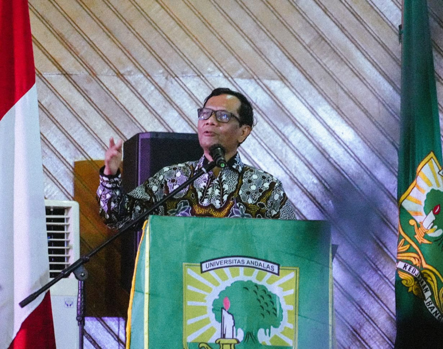 Mahfud MD: Dibutuhkan Penegakkan Hukum Untuk Menciptakan Pemilu Demokratis di 2024.