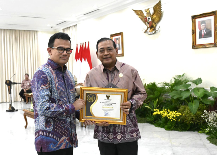 BTN Meraih Badan Publik Informatif 