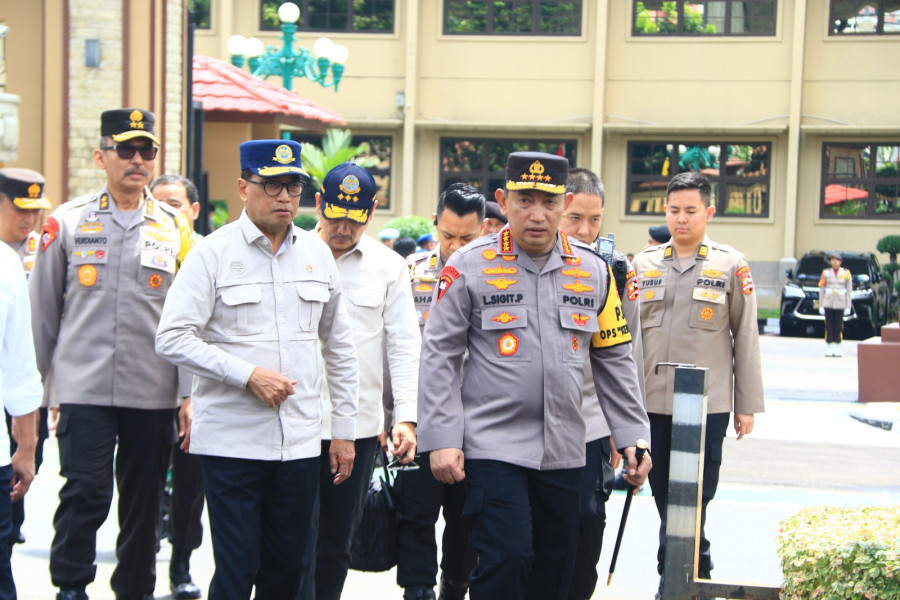 Kapolri Lakukan Patroli Udara, Pastikan Atus Balik Pemudik Aman