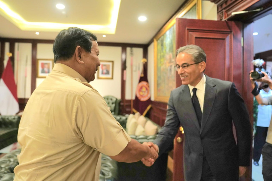 Menhan Prabowo Terima Kunjungan Pendiri Emaar Properties UEA