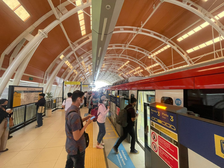 Penumpang LRT Melonjak Hingga 132 Persen