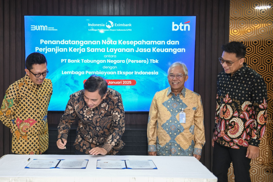 BTN dukung LPEI  Perkuat Ekspor Nasional