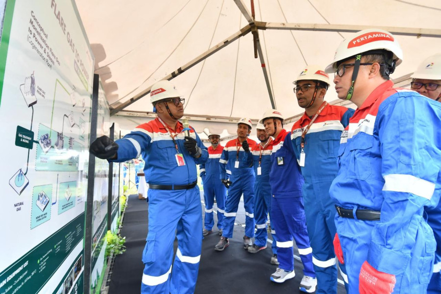 Energi Bersih, Pertamina Manfaatkan Gas Suar Kilang Menjadi Listrik