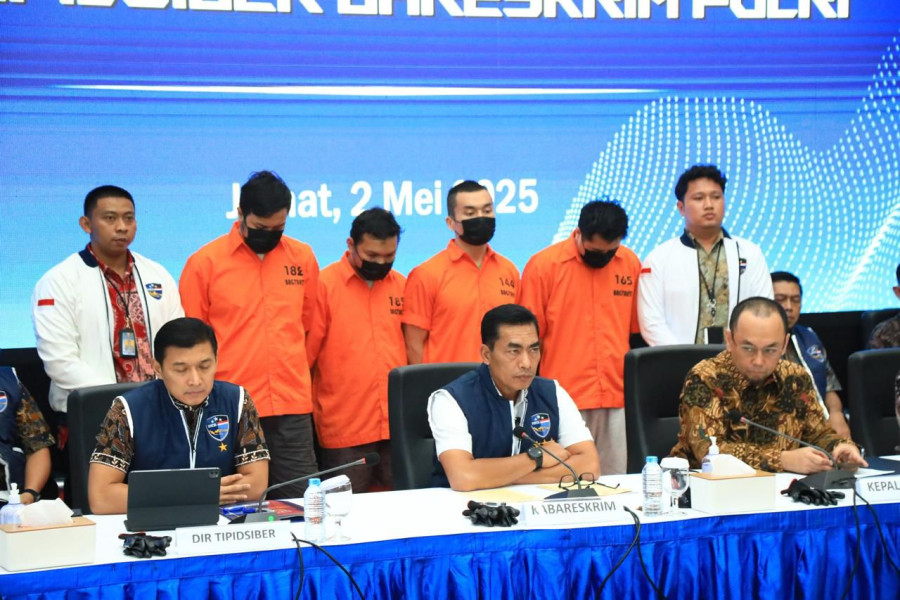 Polisi Sita Uang Hasil Judol Puluhan Miliar, Ribuan Rekening, Aktor Lintas Negara