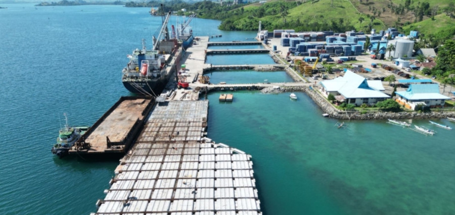 Progres Pembangunan Pelabuhan Transhipment Gorontalo Capai 65 Persen, Pertama di Indonesia Timur