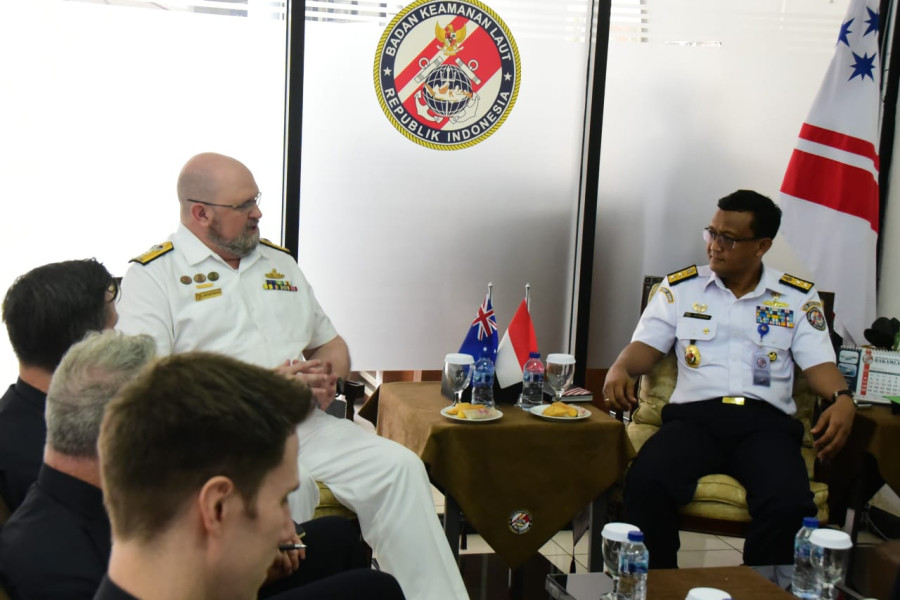 Kunjungan Kehormatan, Indonesia - Australia Perkuat Koordinasi Cegah Imigrasi Ilegal dan Illegal Fishing