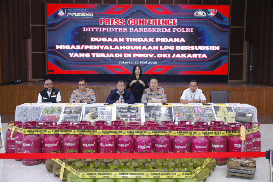 Komplotan Maling Gas Subsidi Rakyat Miskin Puluhan Miliar Digerebek