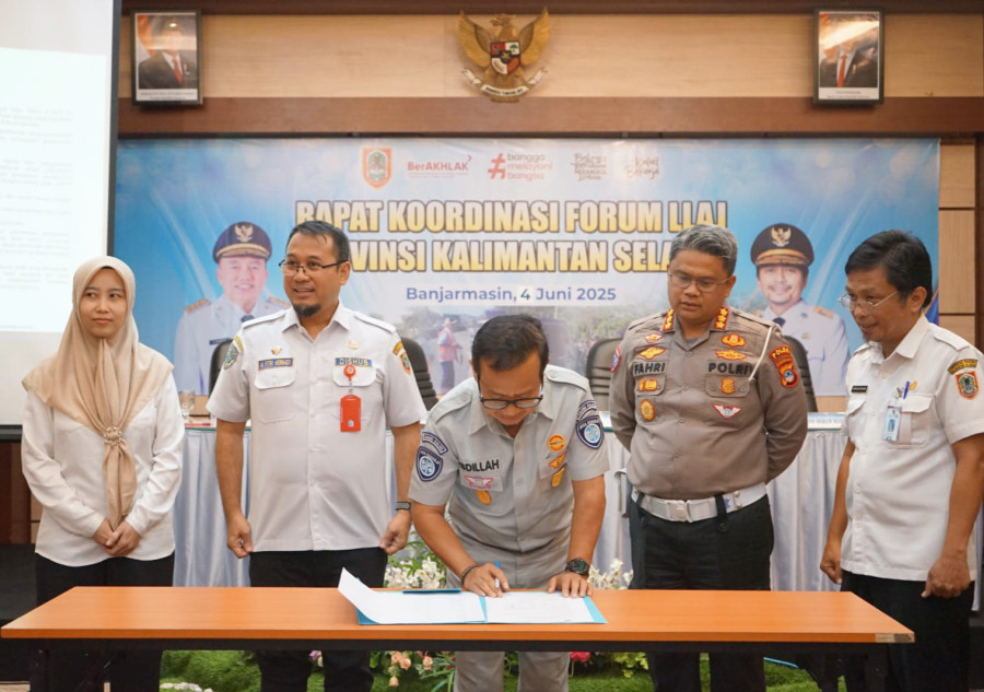 Jasa Raharja dan Pemda Kalsel Sepakat Berantas Kendaraan ODOL