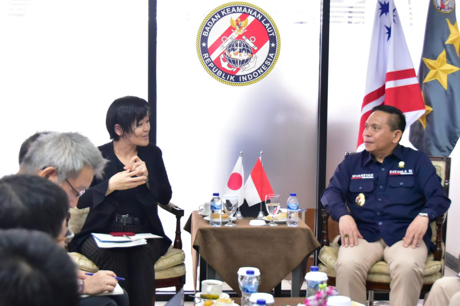 Bakamla dan JICA Bahas Sejumlah Agenda Penting dan Hibah Kapal
